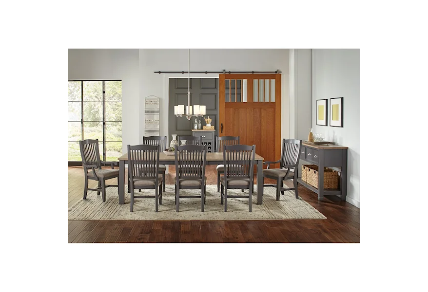 Port Townsend Dining Room Group by AAmerica at Esprit Decor Home Furnishings